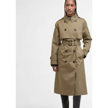 Dámské džíny Barbour Aoife Showerproof Trench Coat