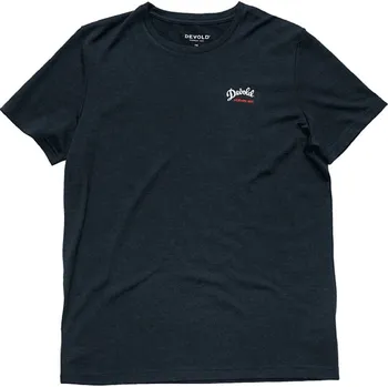 Pánské merino tričko DEVOLD Classic "Script" Tee Man, Ink - L