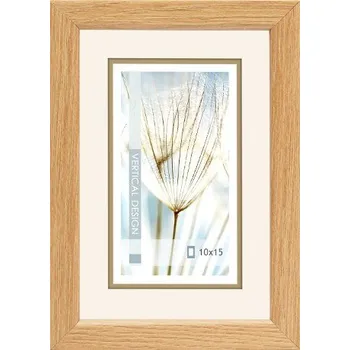 Rám na obraz Fotorámeček Giulia 10x15 cm, natur