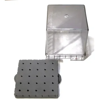 Vyšetřovací rukavice Steiriliu BurButler - Autoklávovatelný stojánek z lékařského silikonu BurButler - varianty: 25 - vysoké víko, černá