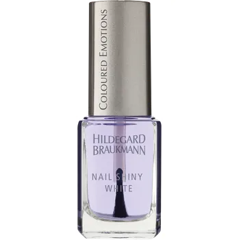 Lak na nehty Coloured Emotions - NAIL SHINY WHITE- Bezbarvý a ozdravný lak