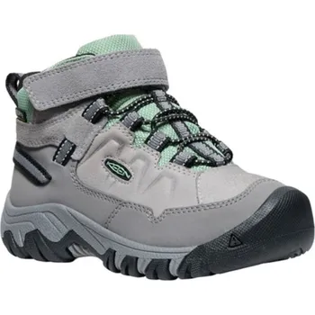 Chlapecká zimní obuv Keen Targhee IV Mid WP J 1029613KEN - alloy granite green 31