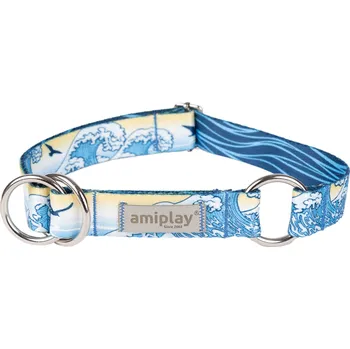 Obojek pro psa Obojek pro psy polostahovací NATURE vzor D velikost M, L, XL Rozměr: M - 26-40x2,0 cm