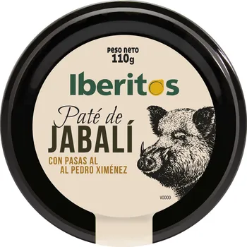 Huerta Dehesa Iberitos paštika z divočáka s vínem Pedro Ximénez 110G
