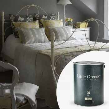Speciální výtvarná barva Little Greene Barva na kovový nábytek - Polomatná 5L - Intelligent Satin Vyberte odstín:: Gauze Dark (166)