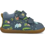 Barefoot kotníkové boty Garvalin Sauvage Estampado petrol 25