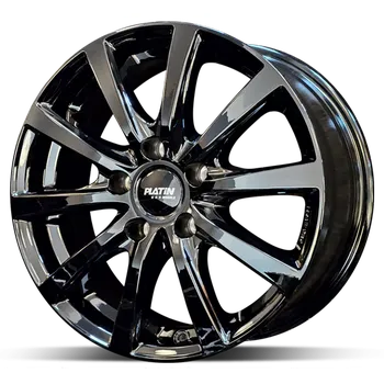 Alu kolo Alu disk Platin P69 ShinyBlack 6,5x16 5x112 ET42,1 černý lesklý