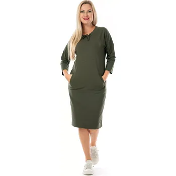 Dámské šaty Dámské šaty SAUVE 40 Khaki