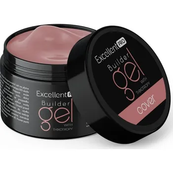 Lak na nehty EXCELLENT PRO STAVEBNÍ UV/LED GEL S TEKUTOU PAMĚTÍ-COVER 50g