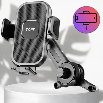 Camerazar Černý teleskopický držák telefonu do auta na mřížku Černý teleskopický držák telefonu do auta