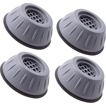 Koupelová kosmetika Camerazar Gumové antivibrační podložky 4 ks pro stabilitu pračky sušičky a chladničky