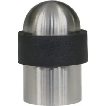 Dveřní zarážka podlahová nerez matná RK.ZAR.025.N, 51x30x35 mm