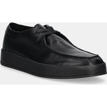 Dámská móda Kožené polobotky Calvin Klein HYBRID CUP WALLABEE LTH HM0HM02062 černá 99X, EUR 42