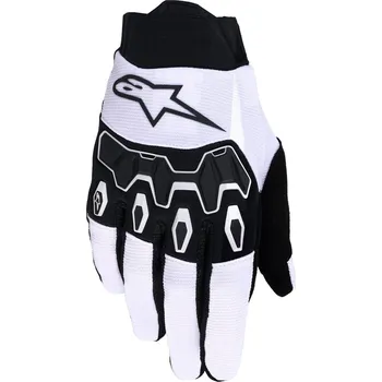 Moto rukavice rukavice FULL BORE V2, ALPINESTARS (světle šedá/černá) 2026