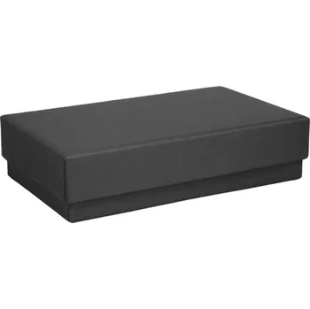 Dárková krabička Camerazar Elegantní černá dárková krabička na velkou peněženku