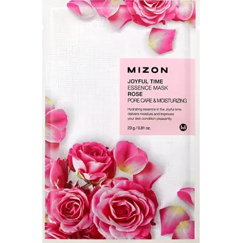 Pleťová maska Pleťová maska z růží pro suchou pleť - Mizon Joyful Time Essence Mask Rose