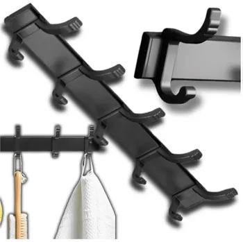 Věšák Camerazar Nástěnný panel se 5 posuvnými háčky - silný a praktický