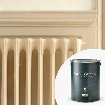 Speciální výtvarná barva Little Greene Barva na radiátory - Matná 5L - Intelligent Eggshell Vyberte odstín:: Silent White Deep (331)