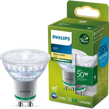 Žárovka Žárovka LED Philips 50W, GU10, teplá bílá
