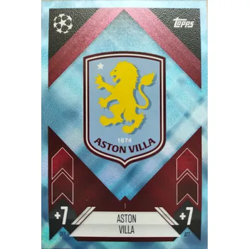 Sběratelská karetní hra Aston Villa Logo