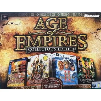 Počítačová hra Age of empires collectors edition (Raritní limitovaná sběratelská edice)