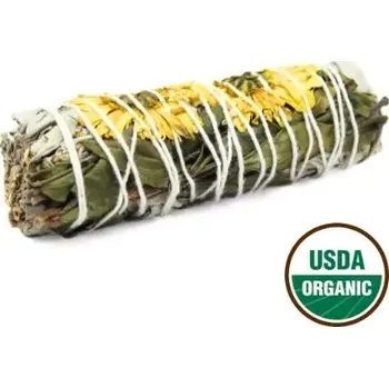 Green Tree Svazek pro vykuřování Sunflower Sage (Šalvěj bílá) a Sunflower (Slunečnice), 10 cm, 1 ks