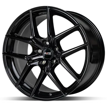 Alu kolo Alu disk Platin P122 FullBlack 8x18 5x112 ET45,1 černý lesklý