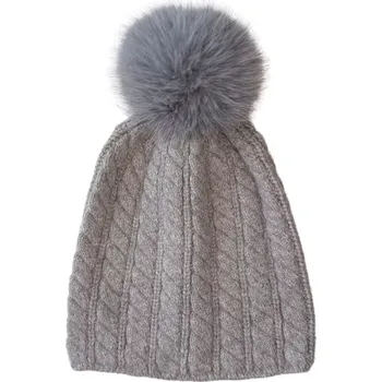 Pokrývka hlavy Dámská čepice CLARE Světle šedá