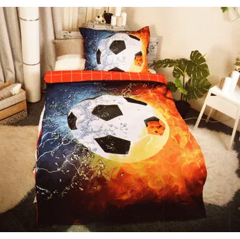 Povlečení Aaryan´s Povlečení 3D FOTBAL 140 x 200 70 x 90