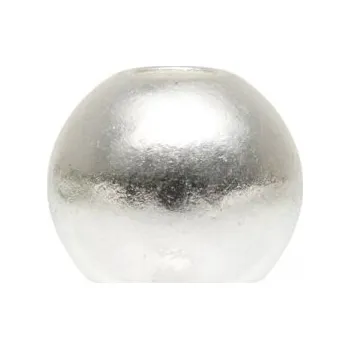 Hends Brass Beads - Mosazná hlavička stříbrná 3,8 mm, 20 ks