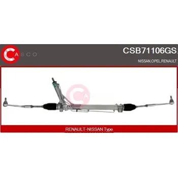 Posilovač řízení Hydraulické řízení CACO CSB71106GS