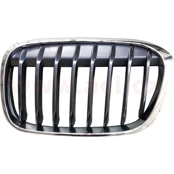 -7/19 přední mřížka černá s chromovým rámečkem (Sport) L