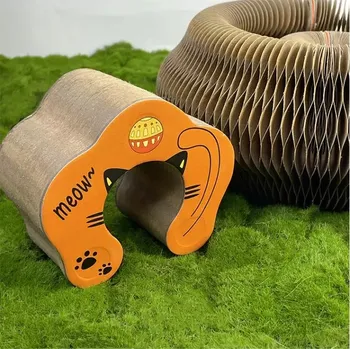 Škrabadlo pro kočky, harmonika z kartonu menší (HRA1)