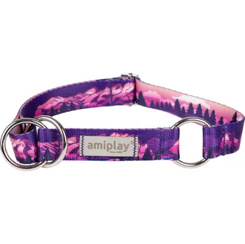 Obojek pro psa Obojek pro psy polostahovací NATURE vzor A velikost M, L, XL Rozměr: M - 26-40x2,0 cm