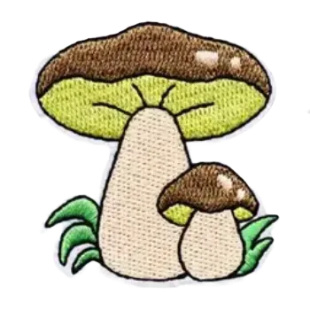 Nášivka Nažehlovací nášivka - houba II (4,5 x 5,5 cm)