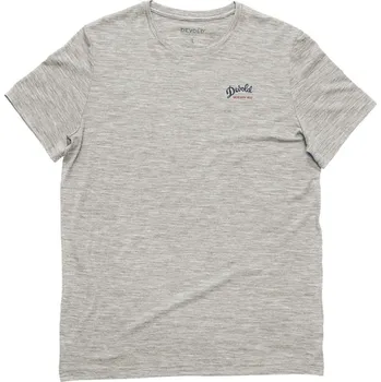 Pánské tričko Pánské merino tričko DEVOLD Classic "Script" Tee Man, Grey Melange - M