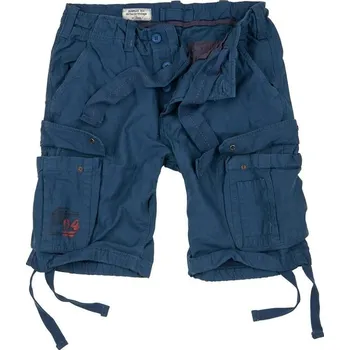 Pánské oblečení SURPLUS Kraťasy AIRBORNE VINTAGE TMAVĚ MODRÉ NAVY S Modrá