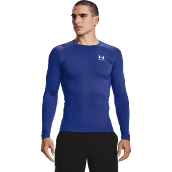 Pánské tričko Pánské kompresní triko Under Armour HG Armour Comp LS Under Armour modrá 3042067