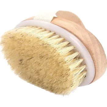 Masážní přístroj Camerazar Přírodní bambusový oválný kartáč na masáž proti celulitidě