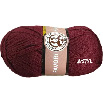 Příze Příze FAVORI bordó 100g EU