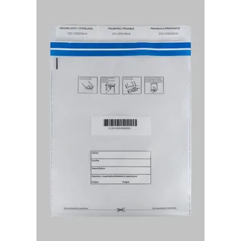 Obalový materiál Bezpečnostní sáček, velký - (transparentní) (100 ks)