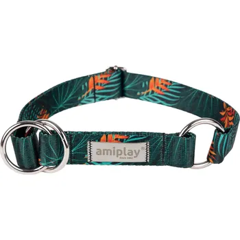 Obojek pro psa Obojek pro psy polostahovací HAPPY JUNGLE velikost M, L, XL Rozměr: XL - 40-60x2,5 cm