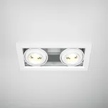 Maytoni Naklopitelné zabudované svítidlo Metal Modern Double LED Barva: Bílá DL093-02-10W3K-W Naklopitelné zabudované svítidlo Metal Modern Double LED