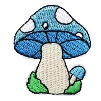 Nášivka Nažehlovací nášivka - houba IV (4,0 x 5,0 cm)