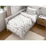 Sada povlečení do postýlky s prostěradlem RAINUBI, bílá