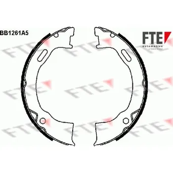 Brzdová čelist Sada brzdových čelistí, parkovací brzda FTE 9100054