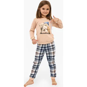 Dívčí pyžamo Pyžamo Cornette 594/187 Bears dl/r dívčí Barva: Bears, Velikost: 158/164