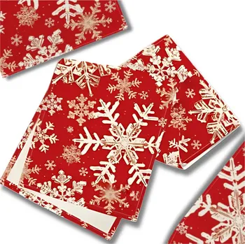 Vánoční dekorace Camerazar Vánoční ubrus s hvězdičkami