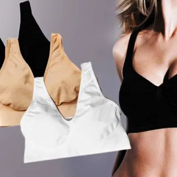 Podprsenka Bezešvé zpevňující podprsenky (3 za cenu 1) Velikost: XXL (obvod přes prsa 110-115 cm)