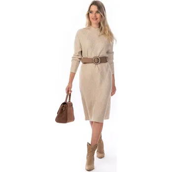 Dámské šaty Dámské šaty NEDIA Béžová uni